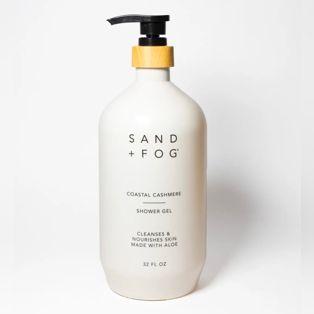 Sand & Fog Coastal Cashmere Body Wash / Shower Gel ~ 32 Oz